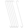 uxcell S Hanging Hooks, 20inch/500mm Extra Long Steel Hanger, Indoor