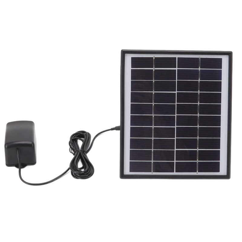 Solar Oxygen Pump 10V 6W Shockproof Small Lightweight Solar Water