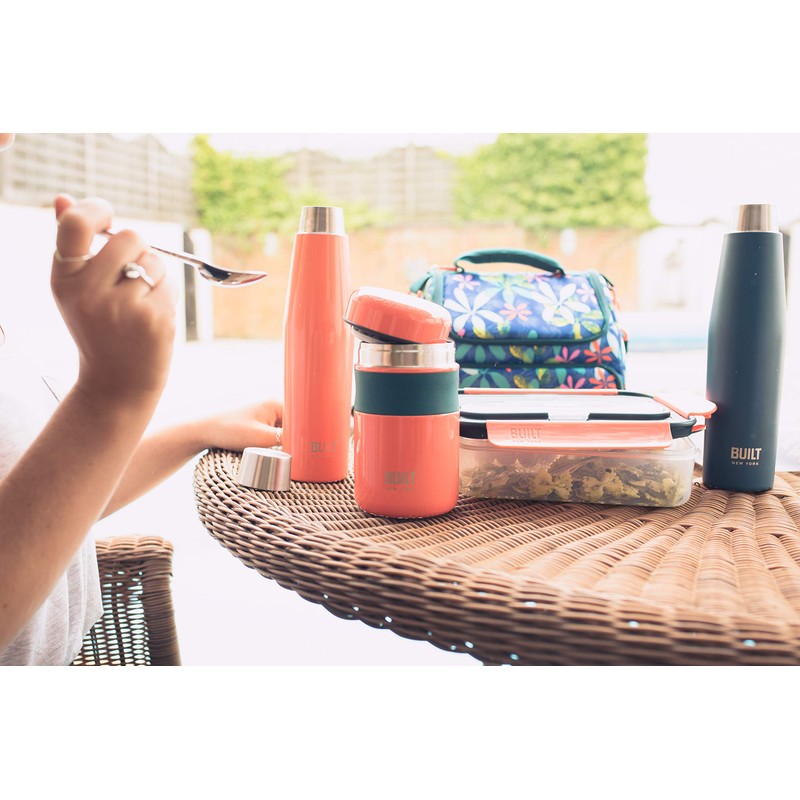 BUILT Food Flask, Vacuum Insulated Food Flask for Hot and