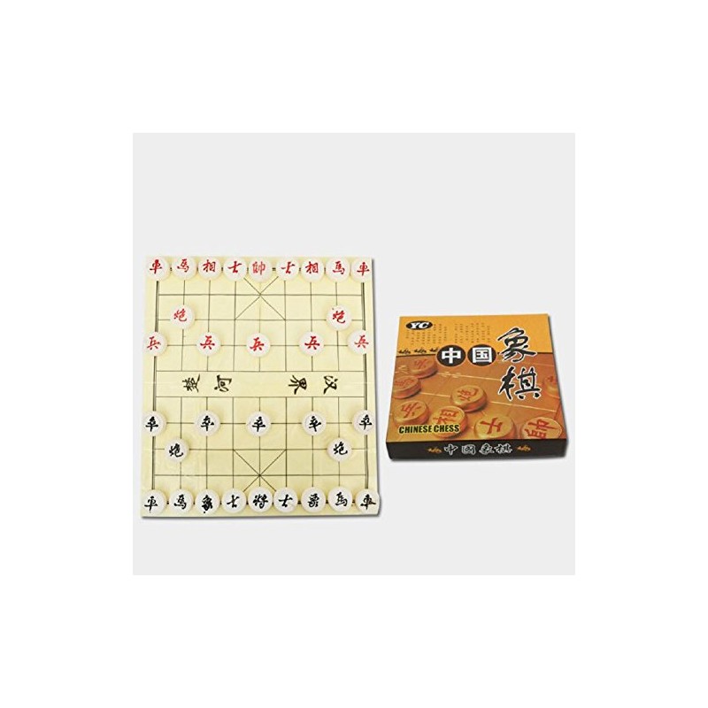 Traditional Wooden Chinese Chess Checker Game W3166