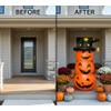 Halloween Inflatable Pumpkin Decoration for Porch and Yard – Water-Filled