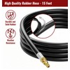CALPOSE 15 FT Propane Quick Connect Hose for RV to