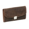 Waiter wallet cabdriver cabby purse Vintage-Style LEAS, Genuine leather, brown