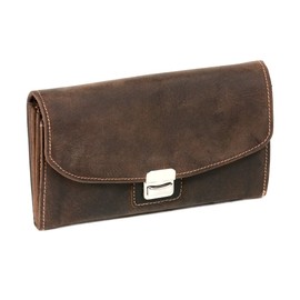 Waiter wallet cabdriver cabby purse Vintage-Style LEAS, Genuine leather, brown - ''LEAS Vintage-Collection''
