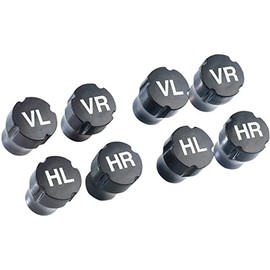 Lescars Radmerker Set valve caps - 2 x 4 Pack