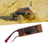 7000mAh Lipo Battery 35C Discharge Rate 7.4V 2S2P T Shape
