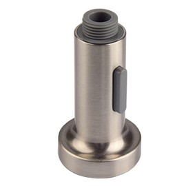 2-Function Kitchen Sink Tap Head Replacement - Pull Out Sprayer Head for Kitchen Faucet, Kitchen Tap Nozzle Replacement Part, Male G 1/2(Brushed Nickel)