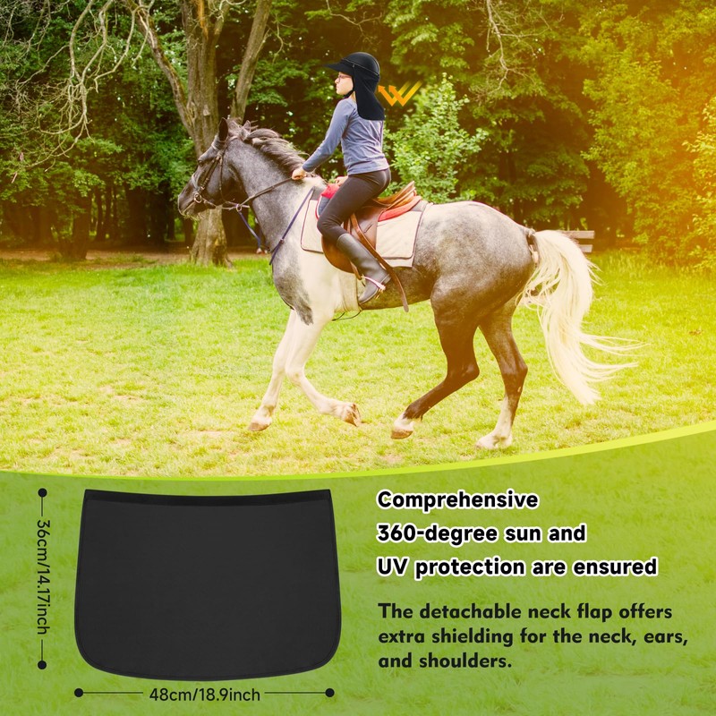 Tontron Hosriding Helmet Visor | Removable Helmet Sun Shade (Black