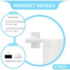Multi-Use Adjustable Magnetic Curtain Rods for Doors, Windows, Tool Boxes,
