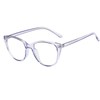 Fuisetaea Cat Eye Distance Myopia Glasses -2.50 Womens Nearsighted Glasses