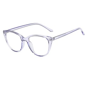 Fuisetaea Cat Eye Distance Myopia Glasses -2.50 Womens Nearsighted Glasses