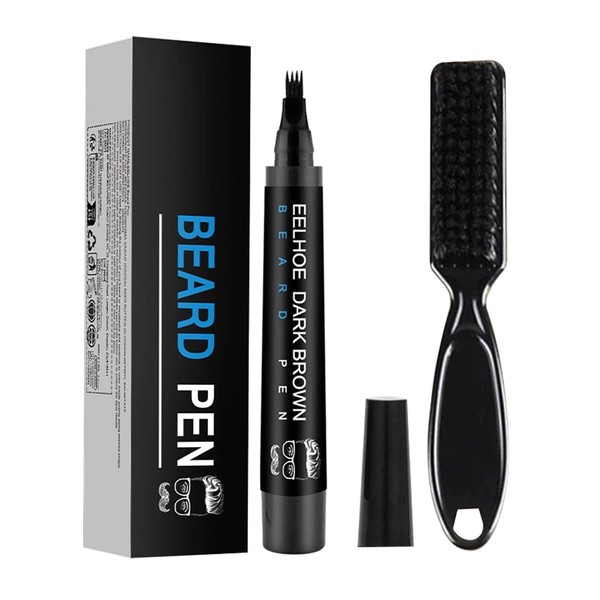 Beard Pencil Filler for Men,Waterproof Beard Pen Beard Filling Pen
