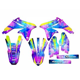 Senge Graphics Inc 2008-2017 RMZ 450 SPACE KADET Galaxy Senge Graphics Kit Compatible with Suzuki - Base Kit, 19/21