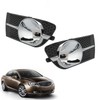 Pair of Fog Light Bezel Impact Resistant Strong Protection 25887505