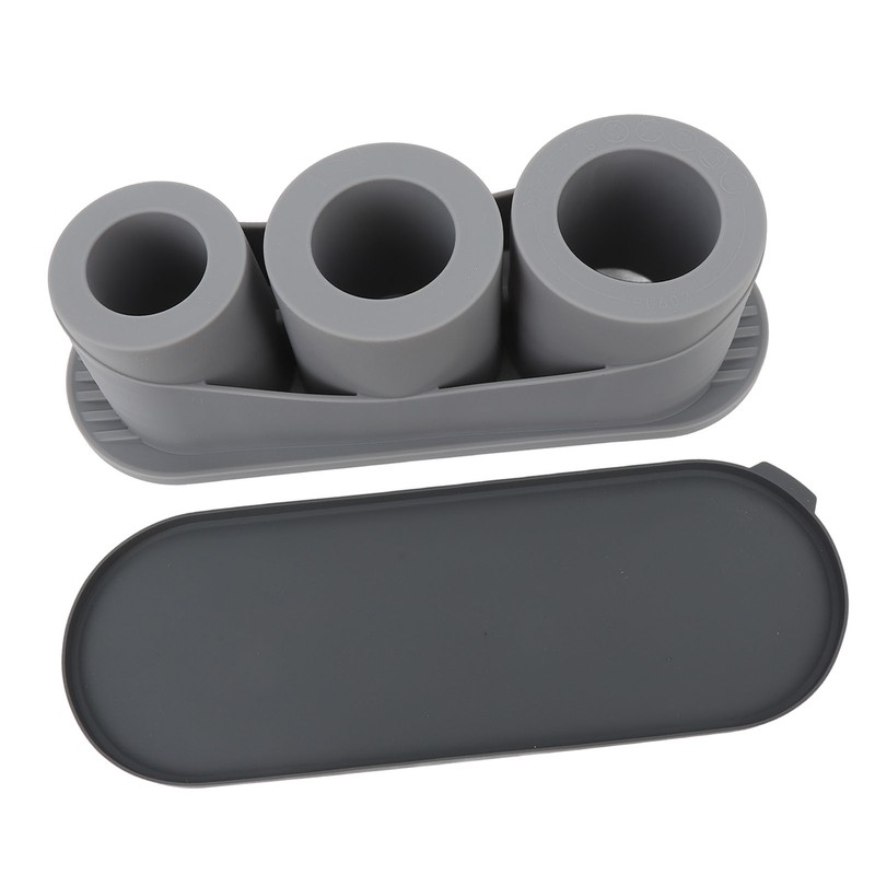 Hollow Cylinder Ice Cube Tray Quick Release Silicone High Low