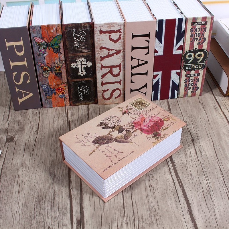 Diversion Book Safe with Key Lock, Secrect Hidden Safe Lock