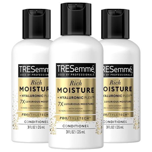 TRESemme Moisture Rich Conditioner 3 Oz Travel Size (Pack of