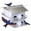 Birds Choice Premium Aluminum Purple Martin House – 8 Room,