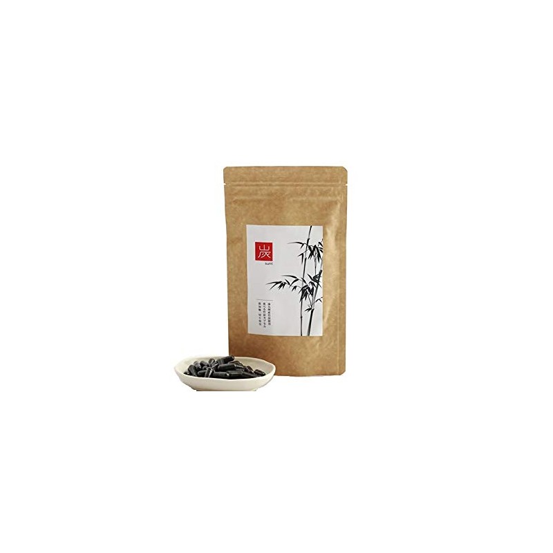 Charcoal supplement capsule Minamikyushu bamboo charcoal powder 150 grains (炭サプリカプセル