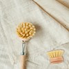 Tabanzhe Wooden Washing Up Brushes-4PCS Replacement Brush Heads for Bamboo