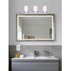 Canarm IVL429A03CH Milo 3-Light Bath Vanity, Chrome