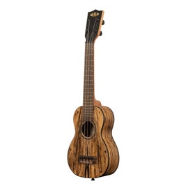 Kala Spalted Mango Series Long Neck Soprano 4 String Ukulele, KA-MG-SLNG