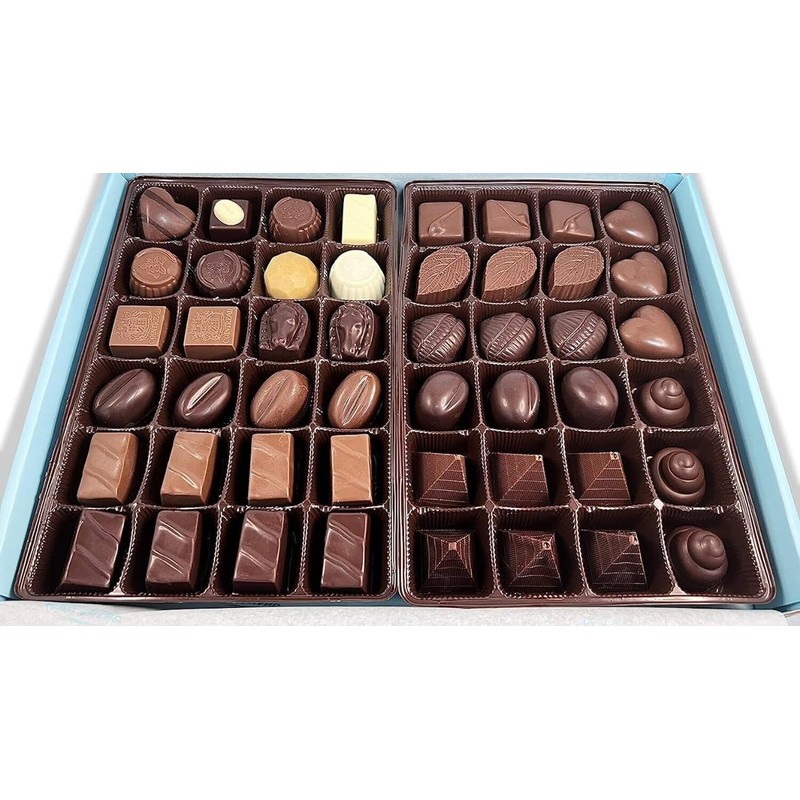 Andy Anand 48 Pieces Sugar Free Belgian Chocolate Truffles, Ship