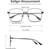 Dollger Blue Light Filter Glasses for Women Men Blue Light