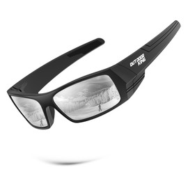 OUTDOORKING Polarized Sports Sunglasses for Men Women Wrap Around Unbreakable Frame Cycling Fishing Sunglasses UV Protection for Fishing Driving Cycling