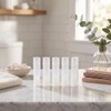 100pcs Transparente Bálsamo Labial Botella, 5ml Portátil Plástico Vacío Brillo