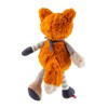 Sigikid Cuddly Toy Fox Patchwork Sweety Orange/Blue, One Size, Orange/Blue