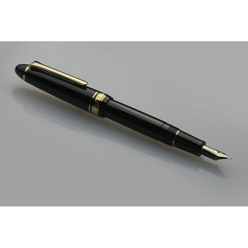 Sailor Fountain Pen, Proffit Casual Fountain Pen, Gold Trim, Black,