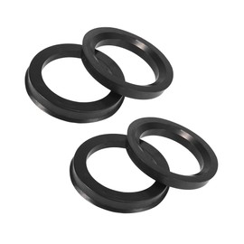 Hihaha Hub Centric Rings Wheel Bore Spacer Plastic 54.1mm to 72.56mm / 4Pcs