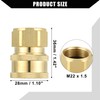 Hihaha Pressure Washer Coupler/Outer Washer Gun Adapter Universal for Car/Durable