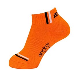 andro Table Tennis Antibacterial Deodorizing High Performance Socks, Turna Color Socks II, Orange