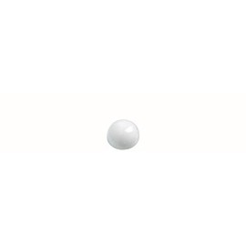 Maul 10 x White Shatterproof Plastic Ball Magnet - 600g Pull - 30mm x 20mm