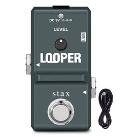 Rowin Stax Looper Guitar Pedals Distortion Tuner Effects Pedal Unlimited Overdubs 1...