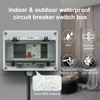 Animacyn Waterproof Electrical Box, Indoor/Outdoor Breaker Box, IP67 Rating. (8