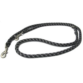 Wolters Cat & Dog Everest Reflective Dog Lead, Black/Graphite, S - M
