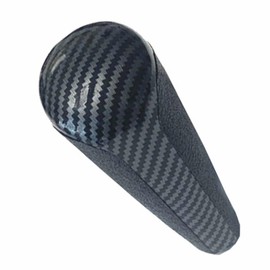 Carbon Fiber Gear Shift Knob High-end Texture Direct Replacement Scratch-Proof Carbon Fiber Made for ABS No Gap
