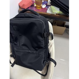 WISUGASO Vacuum Seal Travel Backpack 60L – Air Compression System, Water-Resistant Carry-On Backpack with TSA Lock, 17" Laptop Compartment, Vacuum Pump Included for Travel, Business - Black