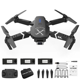Drone-Clone Xperts Black Falcon 4K Drone Pro EXTREME Upgrade With 4K Camera Adults RC