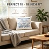 Cute Goose Themed Decorative Throw Pillow Cover 18x18 Inch