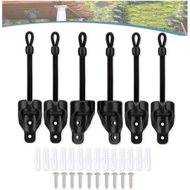 IVYSUN Shade Replacement Parts,Compatible with Coolaroo Exterior Roller Shade(Black,3 Set)