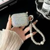 JLSDBMZ for AirPods 4 Case,New Laser Bling Shiny Rhinestones,Crystal Glitter