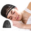 Lnngub Pack of 2 Hair Net for Sleeping, Mesh Crochet