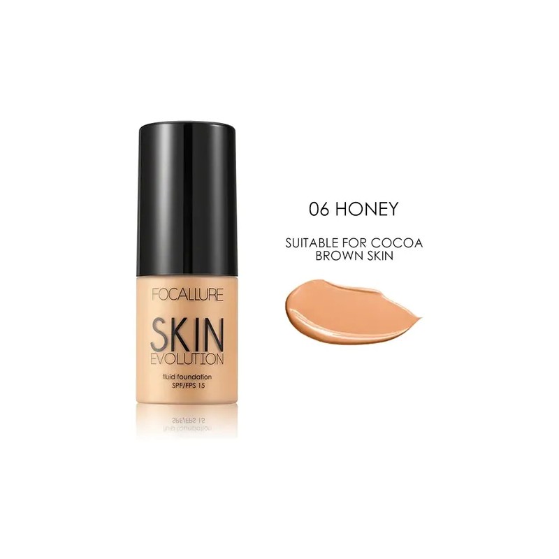Kit Base Liquida Maquillaje Cobertura Total + Filtro Solar #06
