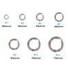 Beenlen 295 Pcs 304 Stainless Steel Spring Wave Washer Assortment