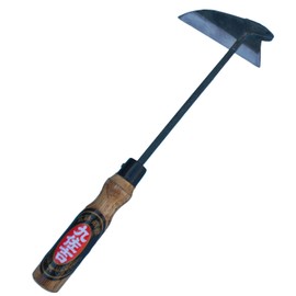 KOOYORK Japanese Garden Tools, Scythe Tool Long Handle, Garden Hoe for Weeding, Crack Weeder Tool for Weed