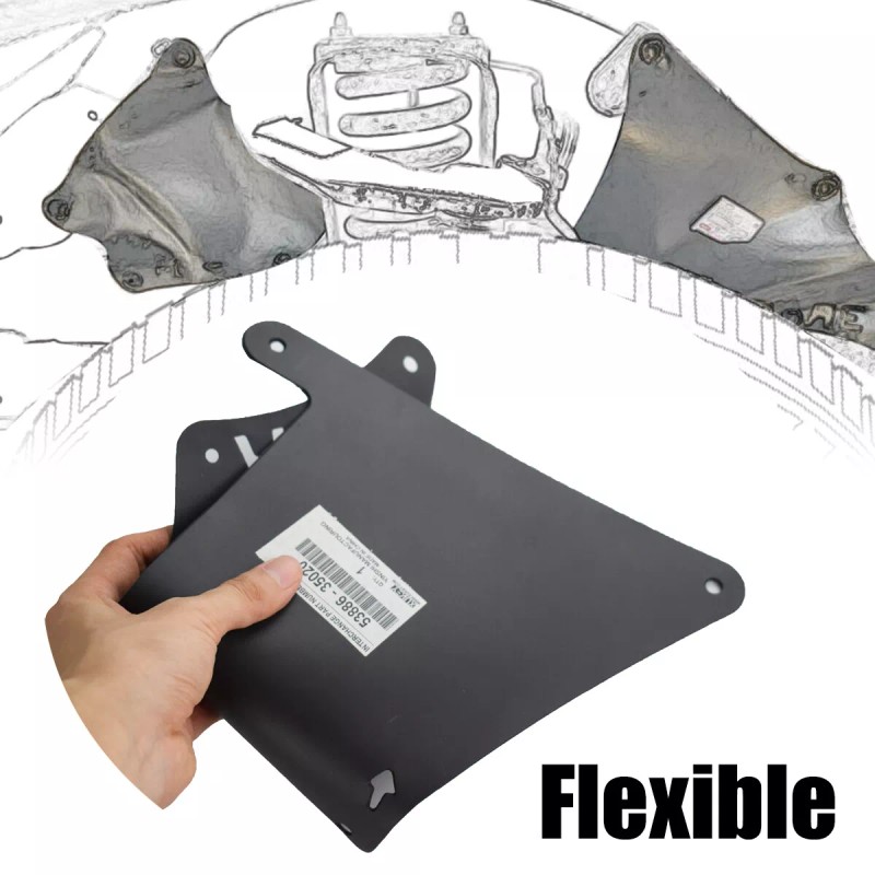 XUKEY 4 Mud Liner Splash Flaps Fender Seals Inner For